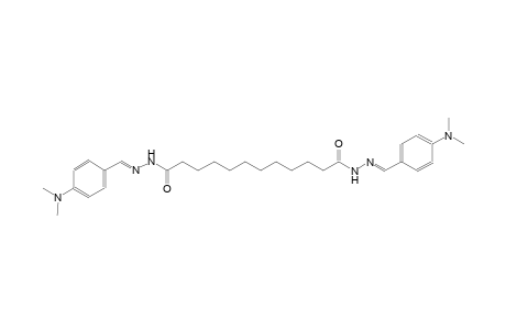N'~1~,N'~12~-bis{(E)-[4-(dimethylamino)phenyl]methylidene}dodecanedihydrazide
