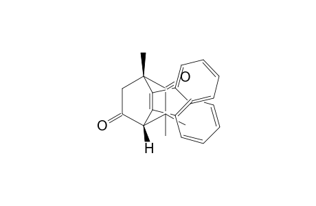 (1S*,4R*)-1,3,3-Trimethyl-7,8-diphenylbicyclo[2.2.2]oct-7-ene-2,5-dione