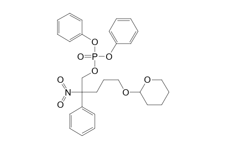 5-(2-TERTAHYDROPYRANYLOXY)-2-NITRO-2-PHENYL-1-(DIPHENYLPHOSPHATOXY)-PENTANE