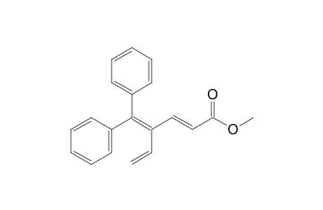 Methyl 5,5-diphenyl-4-vinylpenta-2,4-dienoate