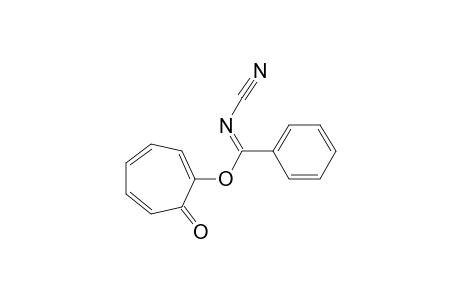 (7-OXO-1,3,5-CYCLOHEPTATRIEN-1-YL)-N-CYANO-BENZIMIDATE