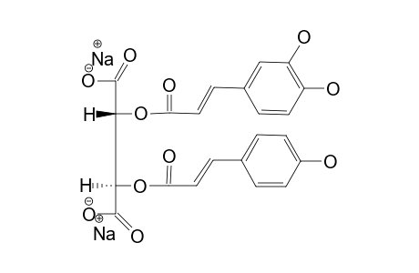 2-CAFFEOYL,3-PARA-HYDROXYCINNAMOYL-(S,S)-TARTARIC-ACID