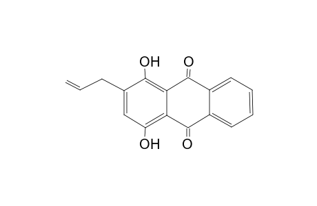 1,4-Dihydroxy-2-(prop-2'-enyl)anthraquinone