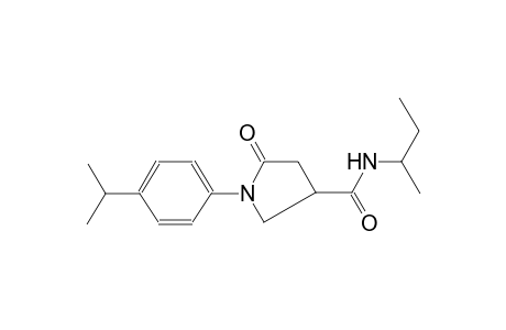 1-(4-Isopropyl-phenyl)-5-oxo-pyrrolidine-3-carboxylic acid sec-butylamide