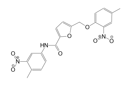 5-[(4-methyl-2-nitrophenoxy)methyl]-N-(4-methyl-3-nitrophenyl)-2-furamide