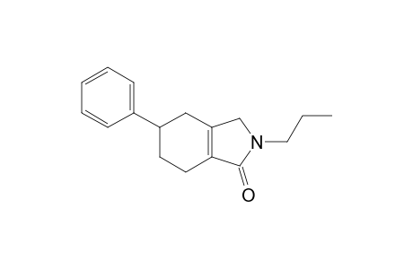 5-phenyl-2-propyl-4,5,6,7-tetrahydro-3H-isoindol-1-one