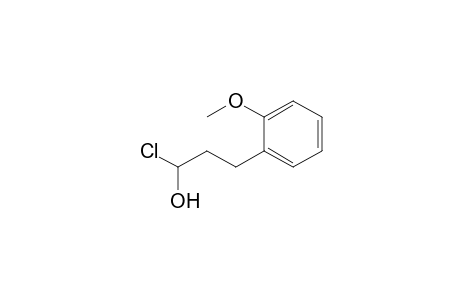 1-Chloro-3-(2-methoxyphenyl)-1-propanol