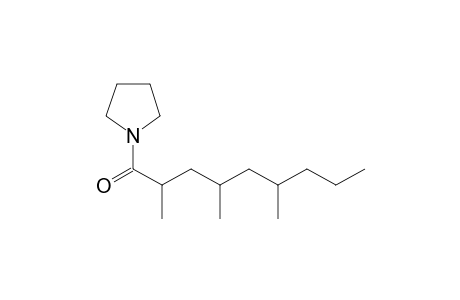 N-2,4,6-trimethylnonanoyl pyrrolidine
