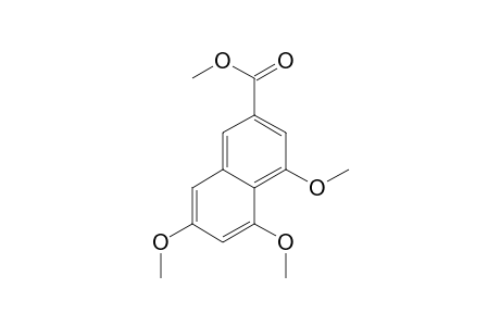 2-Naphthalenecarboxylic acid, 4,5,7-trimethoxy-, methyl ester