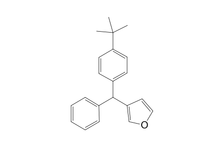 3-((4-(tert-Butyl)phenyl)(phenyl)methyl)furan
