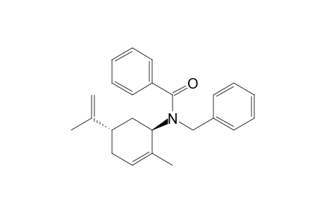 N-benzyl-N-[(1R,5S)-2-methyl-5-prop-1-en-2-ylcyclohex-2-en-1-yl]benzamide