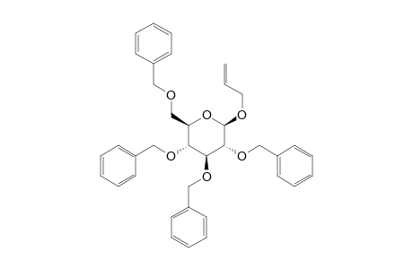 (2R,3R,4S,5R,6R)-2-allyloxy-3,4,5-tribenzoxy-6-(benzoxymethyl)tetrahydropyran