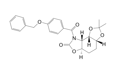 (3ar,5ar,8as,8bs)-8-(4-Benzyloxybenzoyl)-2,2-dimethylhexahydro-[1,3]dioxolo[4',5':3,4]benzo[2,1-D]oxazol-7-one