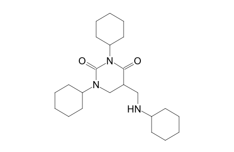1,3-Dicyclohexyl-5-[(cyclohexylamino)methyl]-1,3-diazinane-2,4-dione
