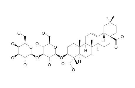 CARYOCAROSIDE_V_1;3-O-BETA-D-GALACTOPYRANOSYL-(1->3)-BETA-D-GLUCOPYRANOSYLGYPSOGENIC_ACID