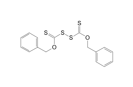 Thioperoxydicarbonic acid ([(ho)C(S)]2S2), bis(phenylmethyl) ester