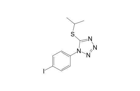 1-(4'-Iodophenyl)-5-(isopropylsulfanyl)-1H-tetrazole