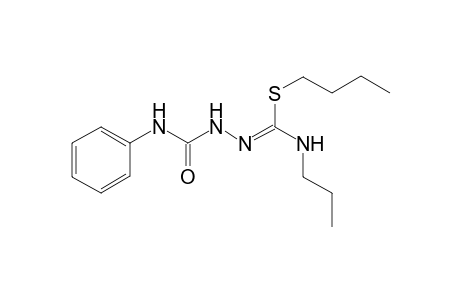1-Propyl-6-phenyl-2-(butylthio)-isothio-biurea