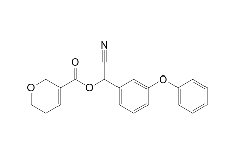 2H-Pyran-3-carboxylic acid, 5,6-dihydro-, cyano(3-phenoxyphenyl)methyl ester