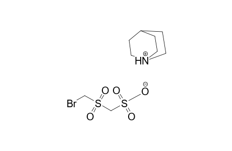 quinuclidinium-(bromomethylsulfonyl)methane-sulfonate