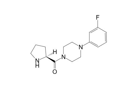 L-Proline - 4-[3'-fluorophenyl]piperazide