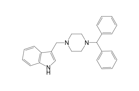 3-(4-Benzhydryl-piperazin-1-ylmethyl)-1H-indole