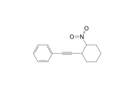 Benzene, [(2-nitrocyclohexyl)ethynyl]-