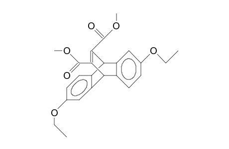 2,6-Diethoxy-9,10-dihydro-11,12-dicarbomethoxy-etheno-anthracene