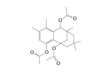 1,3,8-TRIACETOXY-6-METHYL-5-NOR-DIISOPHORA-2(7),3,5-TRIENE