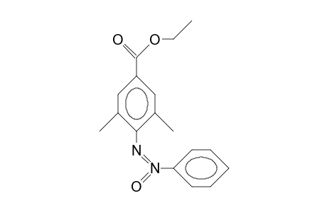 3,5-Dimethyl-4-phenyl-onn-azoxy-benzoic acid, ethyl ester