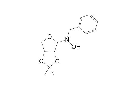 (3aR,6aR)-N-Benzyl-N-hydroxy-tetrahydro-2,2-dimethylfuro[3,4-d]-(1,3)-dioxol-4-amine