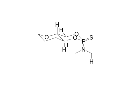 3A-DIMETHYLAMINO-3E-THIONO-2,4,7-TRIOXA-3-PHOSPHABICYCLO[4.4.0]DECANE