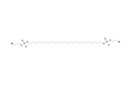 1,24-BIS-([HYDROXY-(22-BROMOMETHOXY)-PHOSPHINYL]-OXY)-TETRADOCOSANE