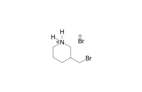 piperidinium, 3-(bromomethyl)-, bromide