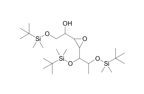 2,3,7-tri[(t-Butyldimethylsilyl)oxy]-6-hydroxy-4,5-epoxyheptane