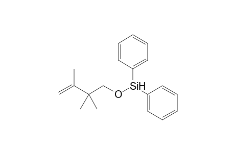 Diphenyl(2,2,3-trimethylbut-3-en-1-yloxy)silane