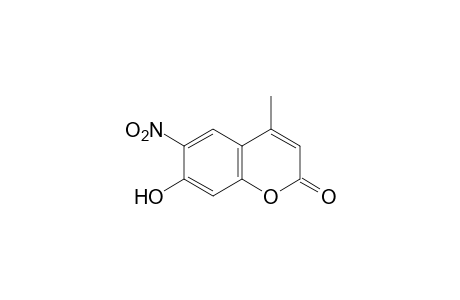 7-Hydroxy-4-methyl-6-nitrocoumarin