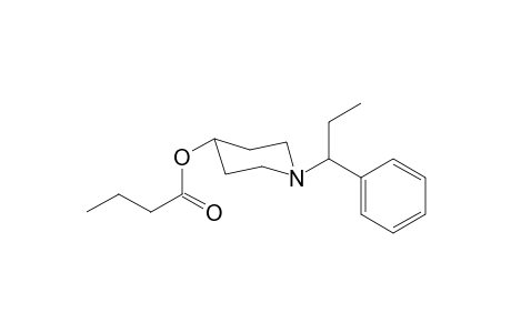 1-(1-Phenylpropyl)piperidin-4-ylbutanoate