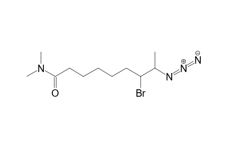 Nonanamide, 8-azido-7-bromo-N,N-dimethyl-