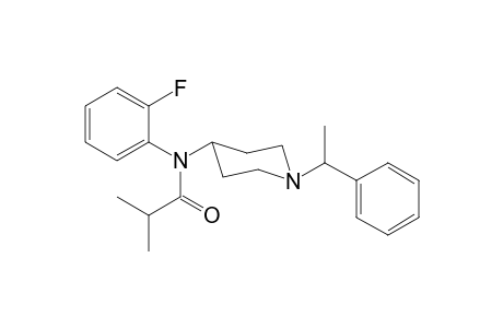 N-2-Fluorophenyl-2-methyl-N-[1-(1-phenylethyl)piperidin-4-yl]propanamide