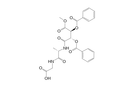 (5S,8S,9S)-10-Methyl-8,9-bis(benzoyloxy)-4,7-dioxo-5-methyl-3,6-diazadecanedicarboxylate