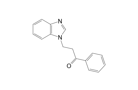 2-(1-benzimidazolyl)ethyl phenyl ketone