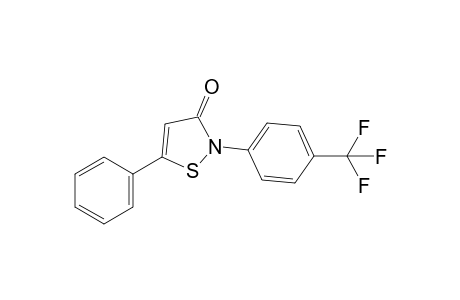 5-Phenyl-2(4-(trifluoromethyl)phenyl)isothiazol-3(2H)-one