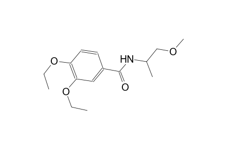 3,4-diethoxy-N-(2-methoxy-1-methylethyl)benzamide