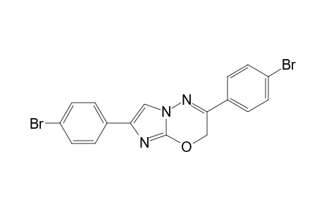 3,7-Bis(4-bromophenyl)-2H-imidazo[2,1-b][1,3,4]oxadiazine