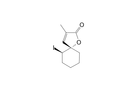 (5S,6R)-6-Iodo-3-methyl-1-oxaspiro[4.5]dec-3-en-2-one