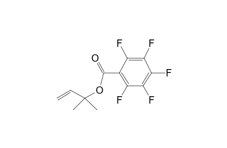 2-Methylbut-3-en-2-yl 2,3,4,5,6-pentafluorobenzoate