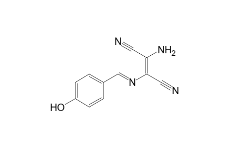 2-Butenedinitrile, 2-amino-3-[[(4-hydroxyphenyl)methylene]amino]-