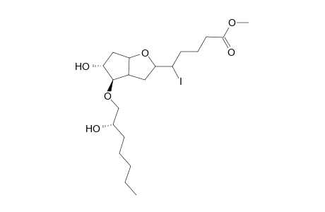 5-Iodo-5,6,13,14-tetrahydro-13-oxaprostacyclin - Methyl Ester
