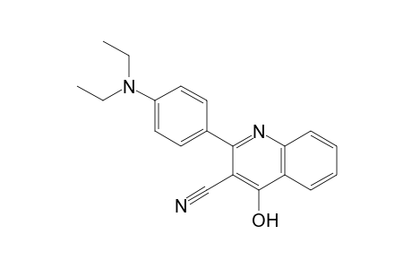 3-Quinolinecarbonitrile, 2-[4-(diethylamino)phenyl]-4-hydroxy-